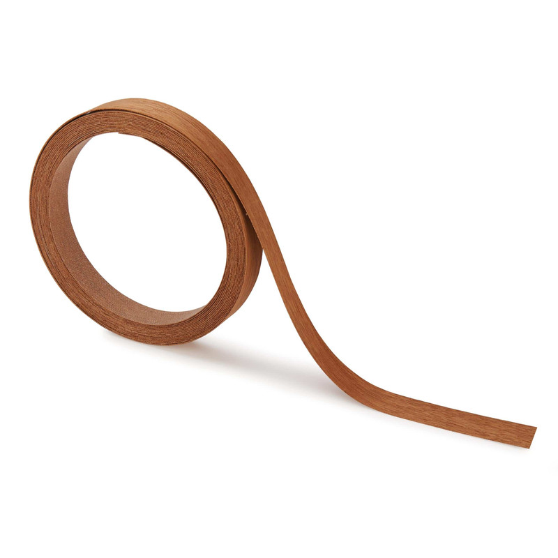 Pre-Glued Edge Banding Roll - Species:Mahogany - Width:13/16" - Length:25&apos;